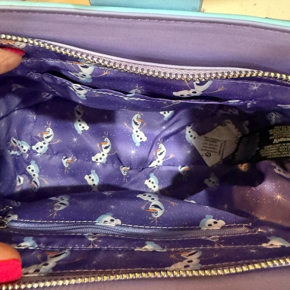 Loungefly Disney Frozen Princess Castle Crossbody Bag Purse - Picture 10 of 16
